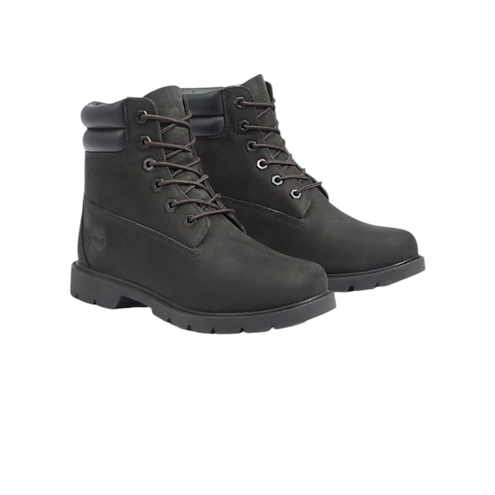 TIMBERLAND LEATHER COMBAT ANKLE SHORT BOOTIES Lace up Waterproof